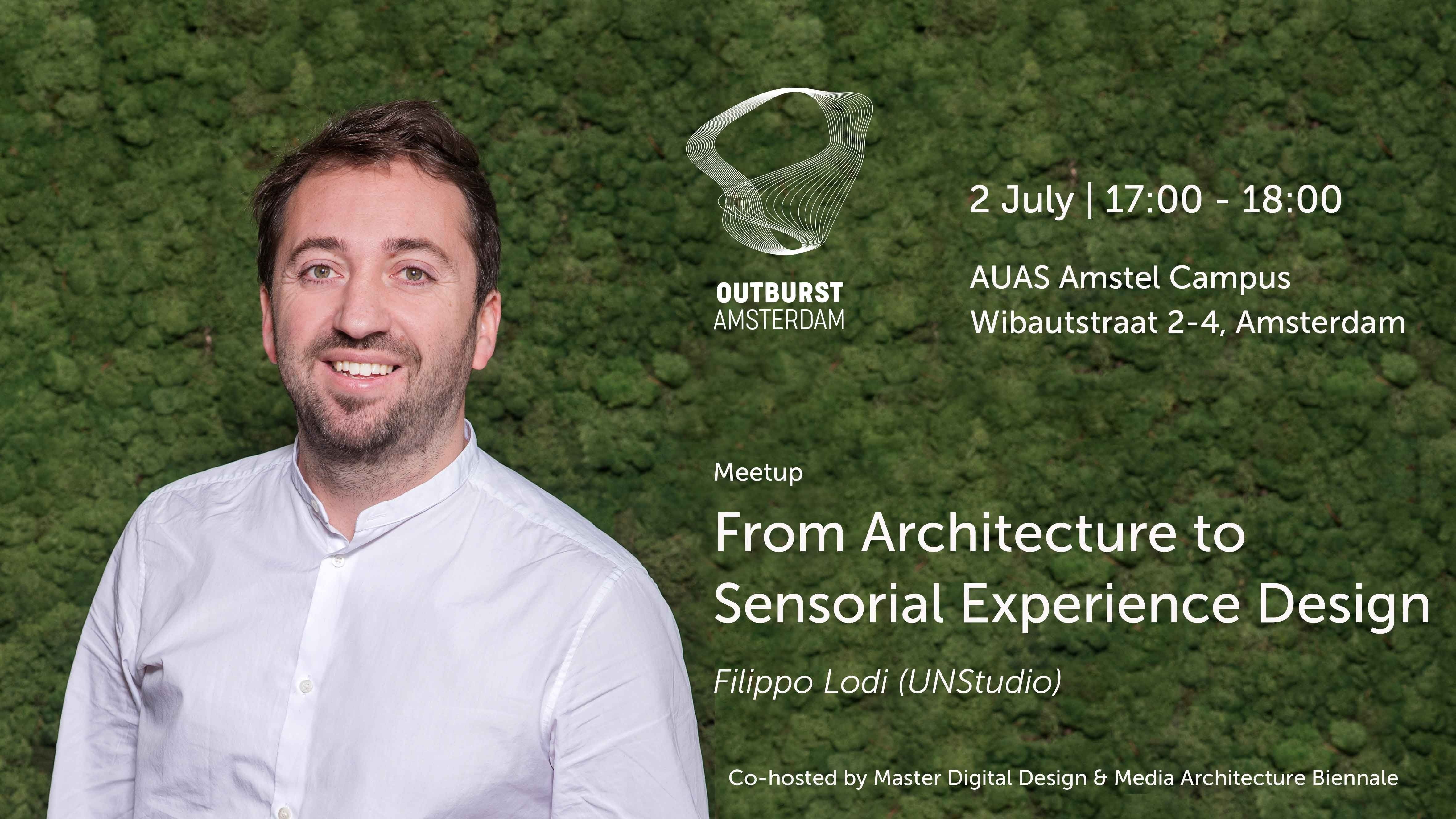 MAB &#038; MDD Meetup with Filippo Lodi (UNStudio) | From Architecture to Sensorial Experience Design
